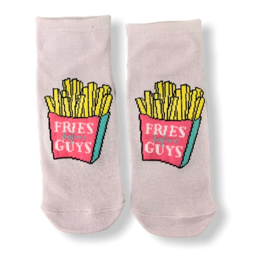 ❣️3/$15❣️ "FRIES BEFORE GUYS" Ankle Socks